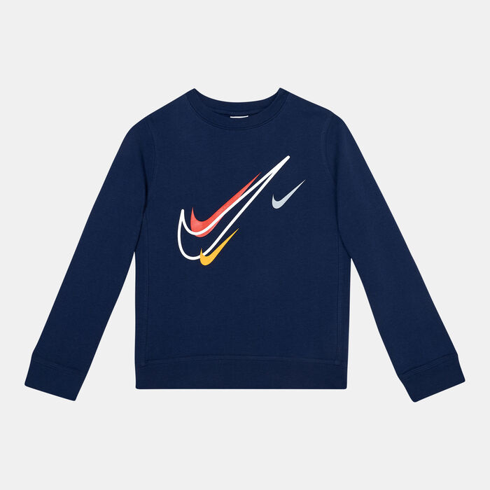 Nike Kids' Sportswear Fleece Sweatshirt (Older Kids) Blue image number 0