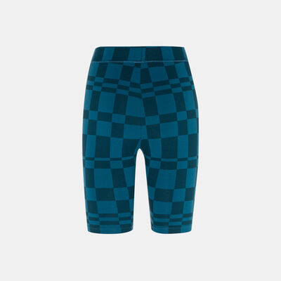 Vans Women's Flying V Printed Short Leggings Blue