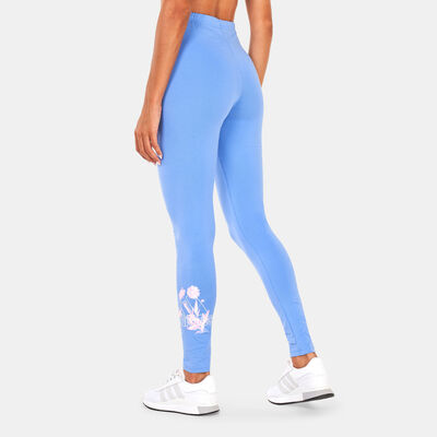 adidas Women's Bloom Leggings Blue