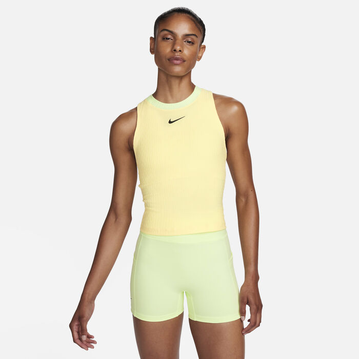Nike Women's Court Slam Tank Top Yellow image number 0