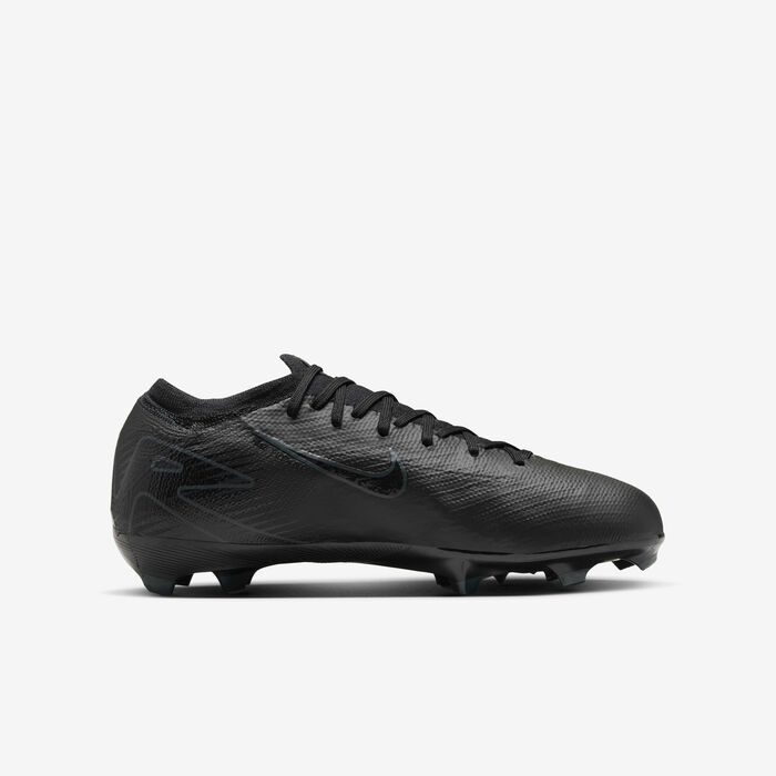 Nike Kids' Mercurial Vapor 16 Pro Firm Ground Football Shoes Black image number 2