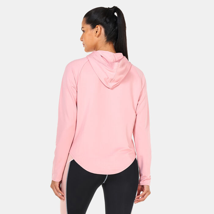 PUMA Women's Active Hoodie Pink image number 1