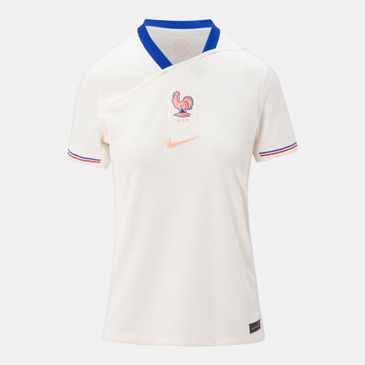 Nike Women's France 2025 Away Replica Football Jersey (Women's Team) Ivory