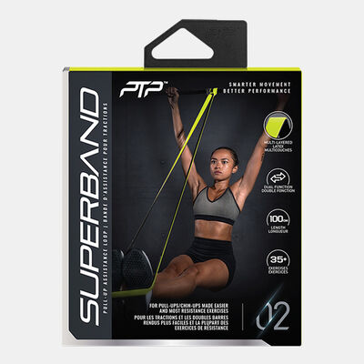 PTP Superband Dual Light Resistance Band Green