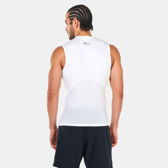 Under Armour Men's HeatGear Armour Top White image number 1