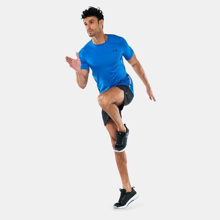 Under Armour Men's UA Rush 2.0 Vent T-Shirt Grey image number 2