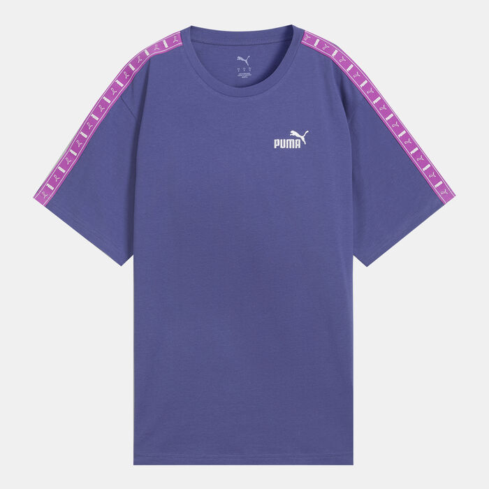 PUMA Women's Essentials Tape T-Shirt Purple image number 0
