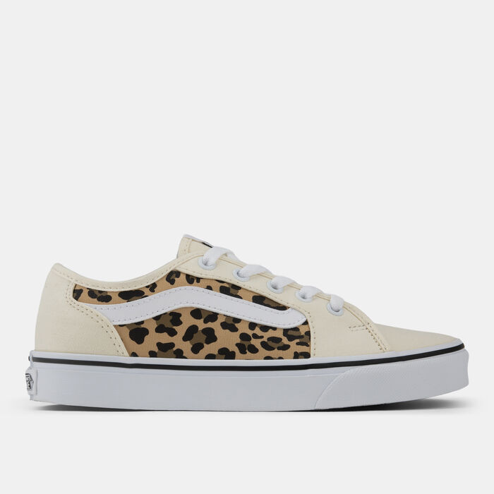 Vans Kids' Flocked Leopard Old Skool Shoes Multi image number 0