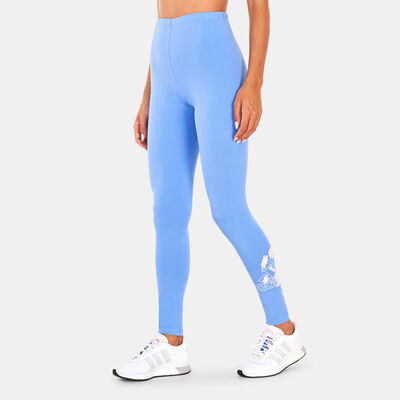 adidas Women's Bloom Leggings Blue