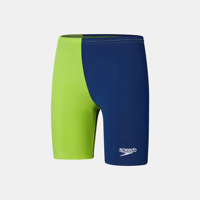 Speedo Kids' Essential Solid Swimming Jammers Blue image number 0