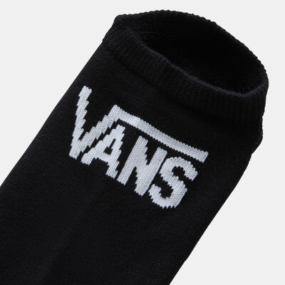 Vans Men's Classic Kick No-Show Socks (3 Pairs) Black