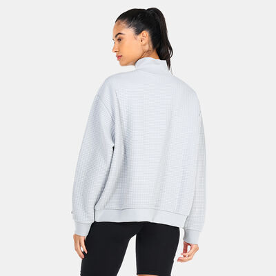 ellesse Women's Catic 1/2 Zip Track Top Grey