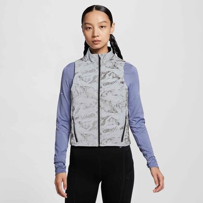 Nike Women's Swift Therma-FIT ADV Reflective Running Vest Grey