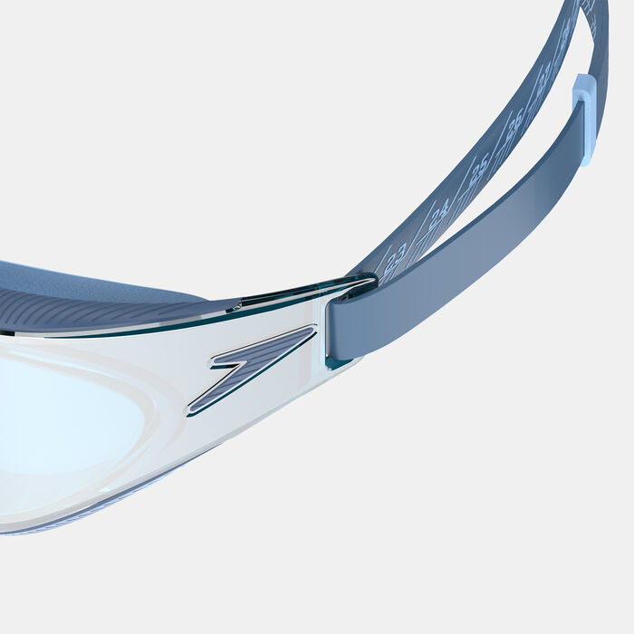 Speedo Fastskin Hyper Elite Mirror Swimming Goggles Blue image number 4