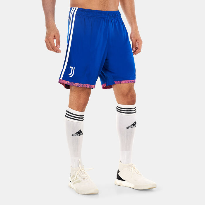adidas Men's Juventus Third Kit Shorts - 2022/23 Blue image number 0