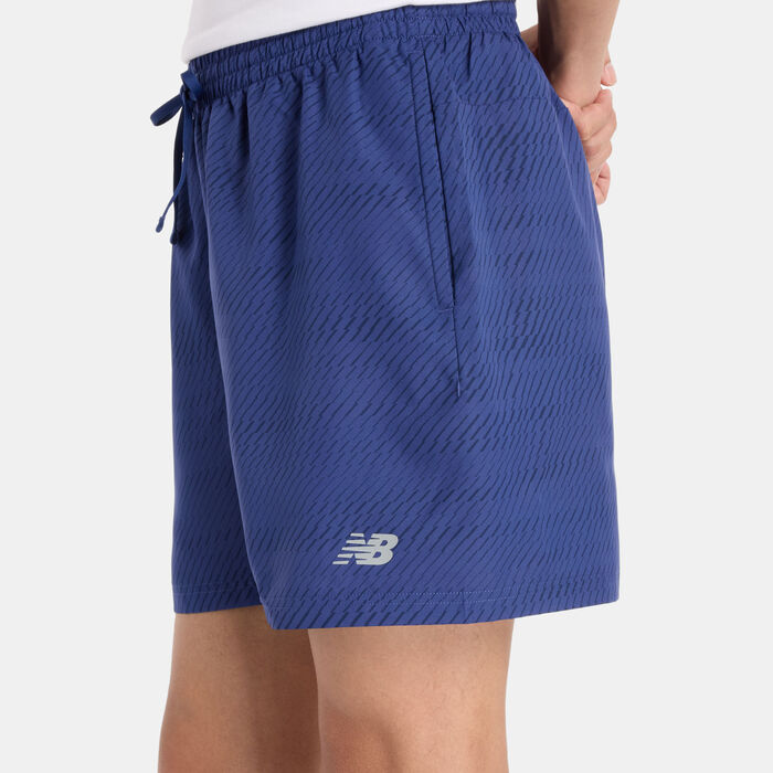 New Balance Men's Sport Essentials Printed Training Shorts Blue image number 2