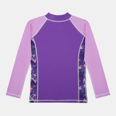 COEGA Kids' Swimming Rashguard Purple