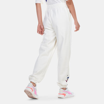 PUMA Women's x LIBERTY Sweatpants White