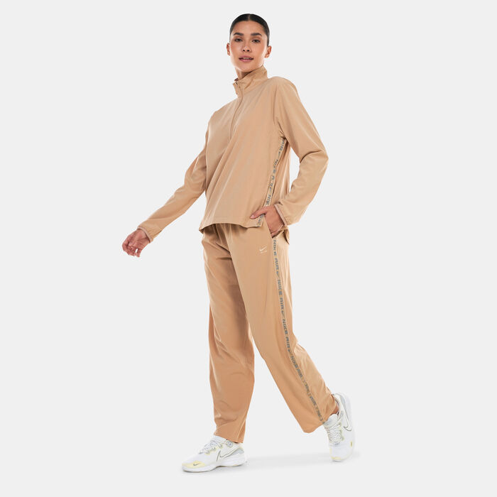 Nike Women's Air Running Pants Beige image number 2