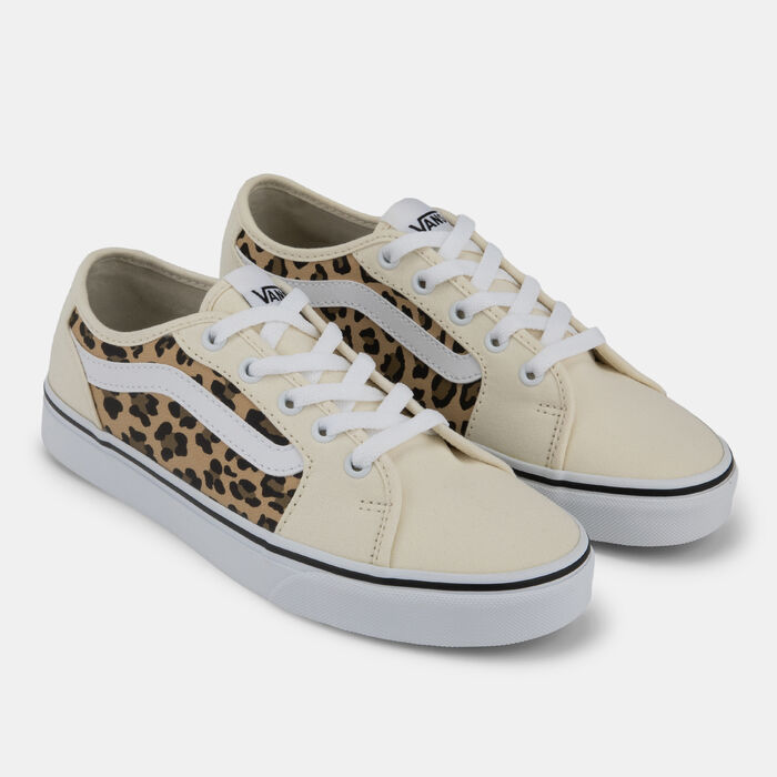 Vans Kids' Flocked Leopard Old Skool Shoes Multi image number 1