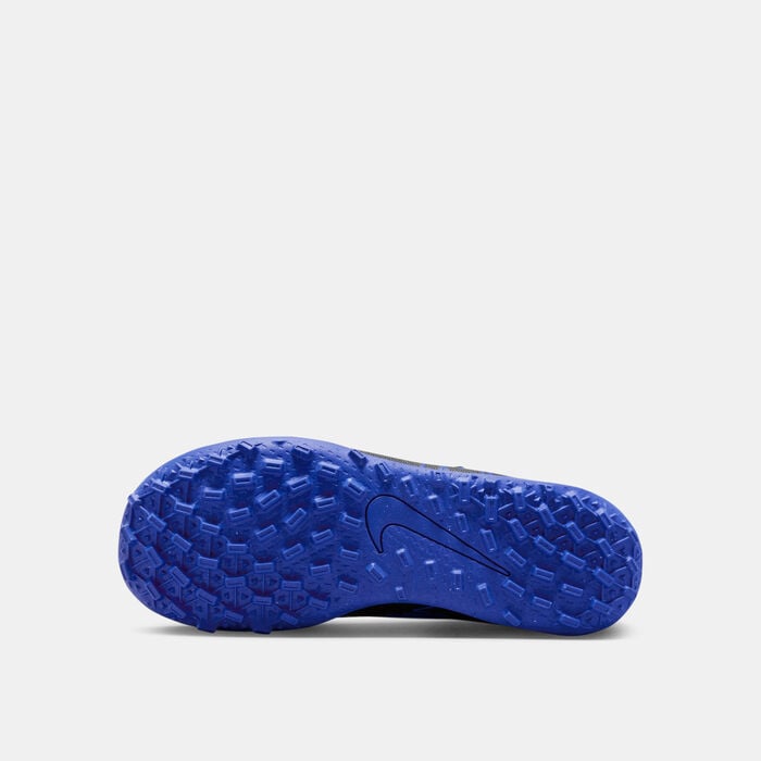 Nike Kids' Mercurial Vapor 15 Club Turf Ground Football Shoe (Younger Kids) Black image number 3