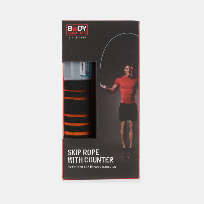 Body Sculpture 9-inch Skip Rope with Counter Multi image number 0