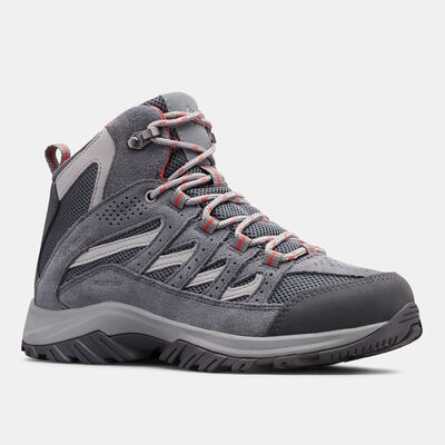 Columbia Women's Crestwood Mid Waterproof Hiking Boots Grey