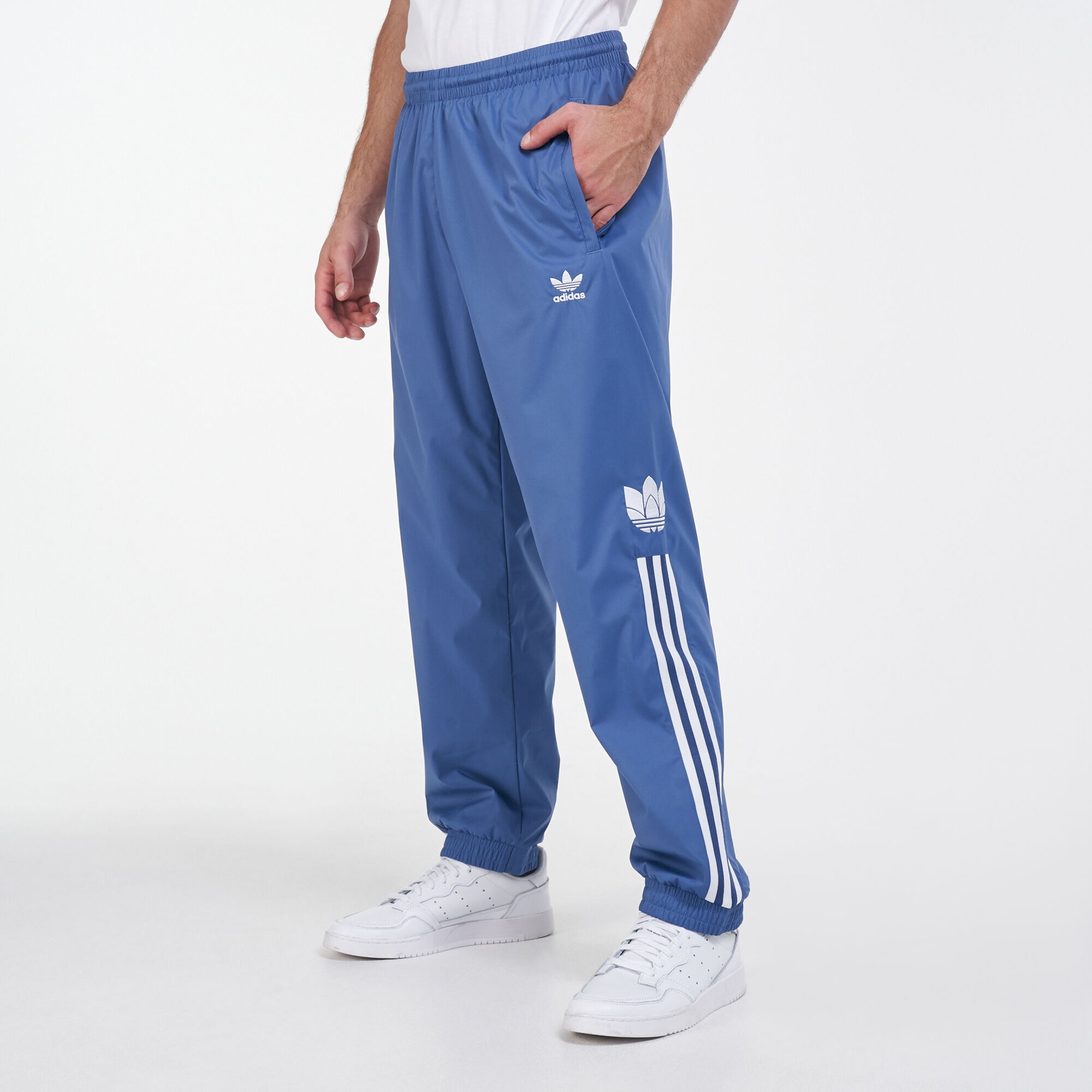 Buy adidas Originals Men's Adicolor 3D Trefoil 3-Stripes Track Pants ...