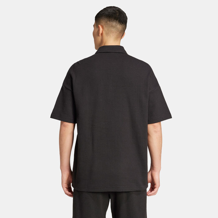 adidas Men's ALL SZN Polo Shirt Black image number 1