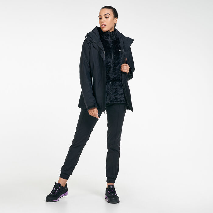 Columbia Women's Bugaboo™ II Fleece Interchange Jacket Black image number 2