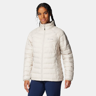 Columbia Women&rsquo;s Powder Lite II Hooded Insulated Hiking Jacket Beige