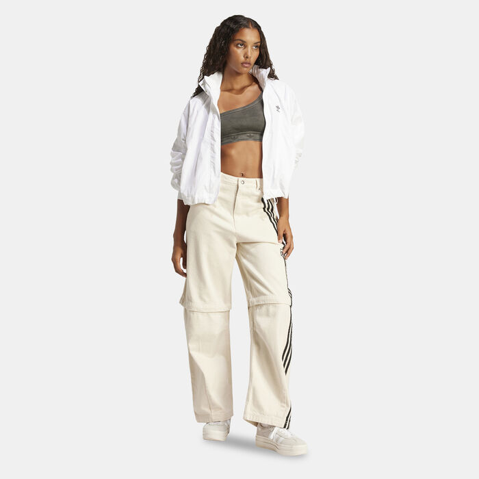 adidas Originals Women's One-Shoulder Top Black image number 2