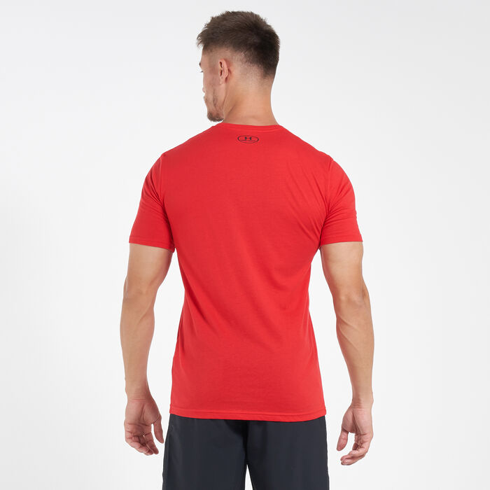 Under Armour Boxed Sportstyle T-Shirt Red image number 1