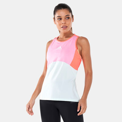 adidas Women's Tennis Aeroknit Y Tank Top Pink