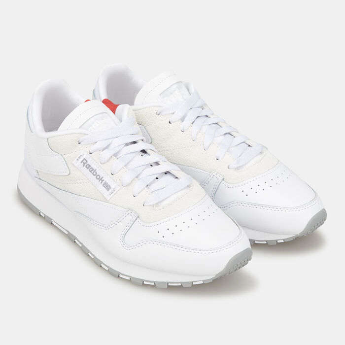 Reebok Women's Classic Leather Make It Yours Shoe White image number 1