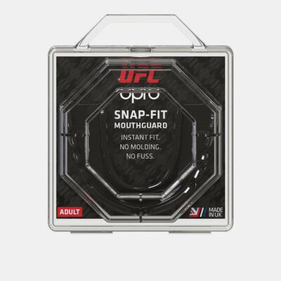 OPRO UFC Snap Fit MMA Mouth Guard Black