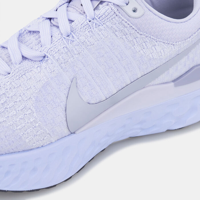 Nike Men's React Infinity 3 Road Running Shoe Grey image number 5