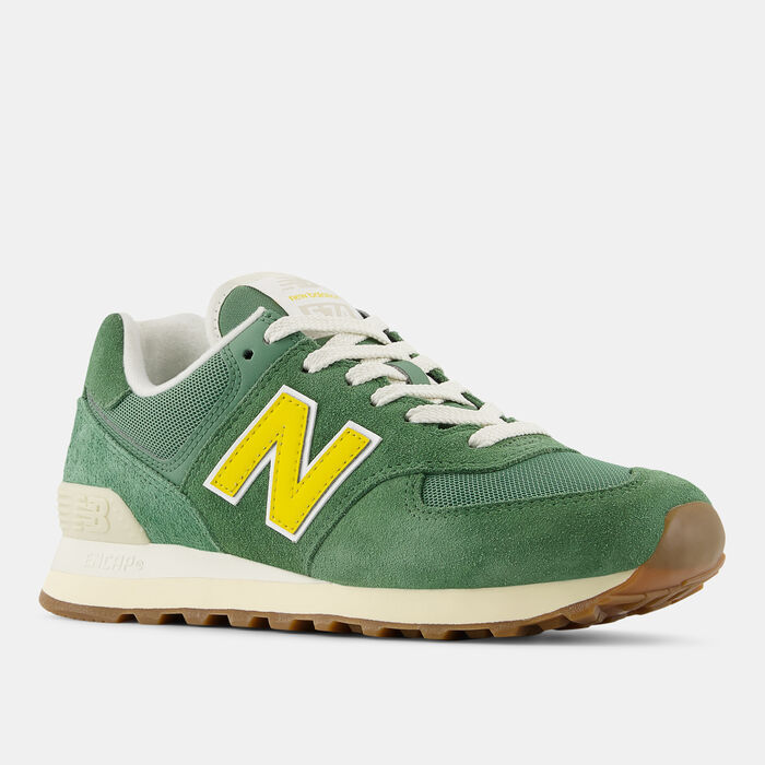 New Balance Women's 574 Shoes Green image number 1