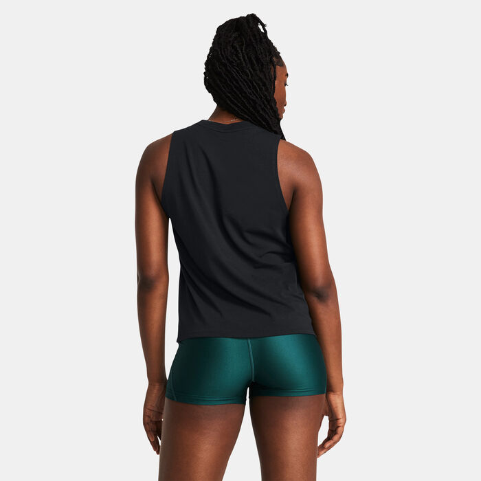 Under Armour Women's Rival Muscle Tank Top Black image number 1