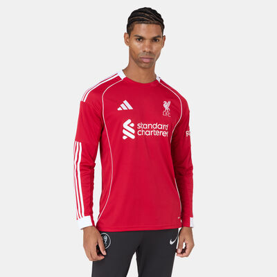 adidas Men's Liverpool 25/26 Home Replica Football Jersey Red