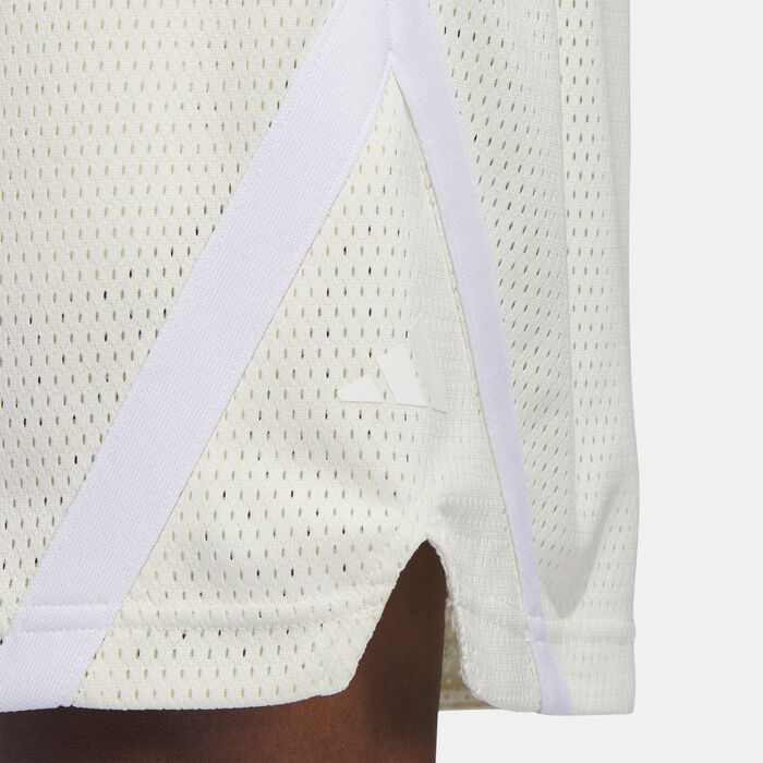 adidas Originals Men's Select Mesh Shorts White image number 4