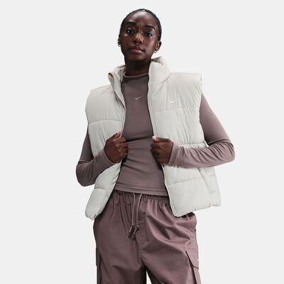 Nike Women's Sportswear Classic Therma-FIT Puffer Vest White