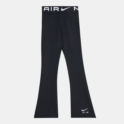 Nike Kids' Sportswear Air Essentials High-Rise Flared Leggings Black