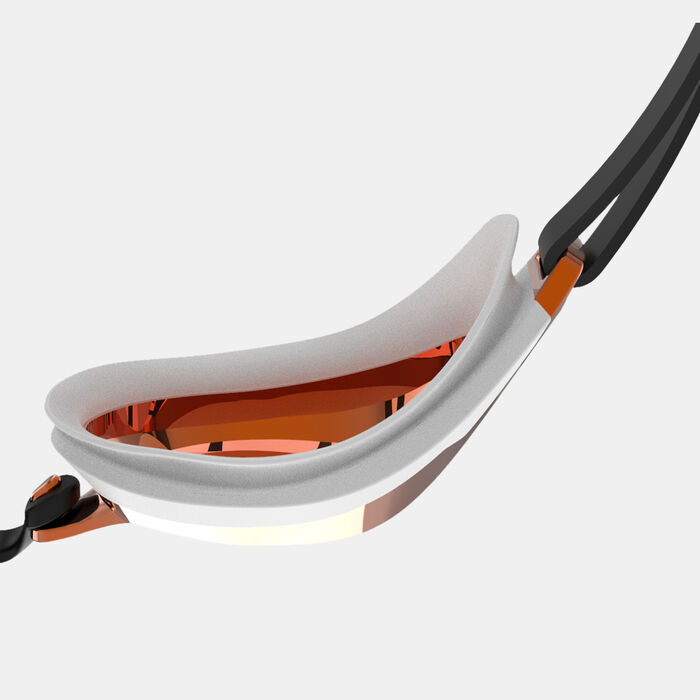 Speedo Fastskin Sppedsocket 2 Mirrored Goggles White image number 3