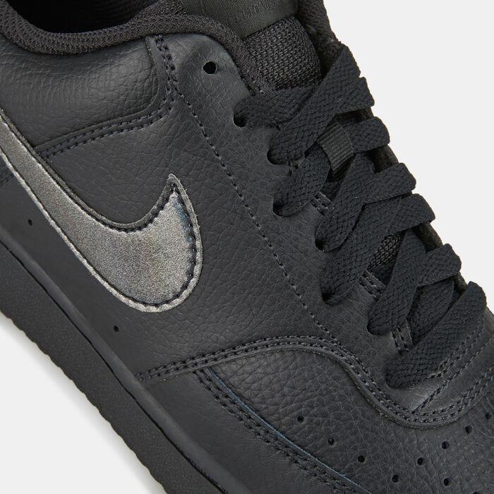 Nike Women's Court Vision Low Shoe Black image number 4