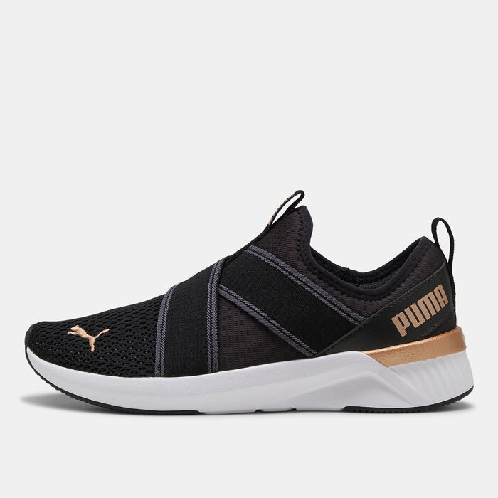 PUMA Women's SOFTRIDE Harli Running Slip-On Shoes Black image number 0