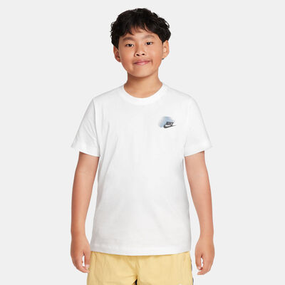 Nike Kids' Sportswear Standard Issue Graphic T-Shirt White