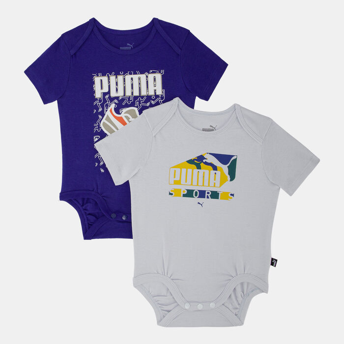 PUMA Kids' Minicats Bodysuit (2 Pack) Blue image number 0