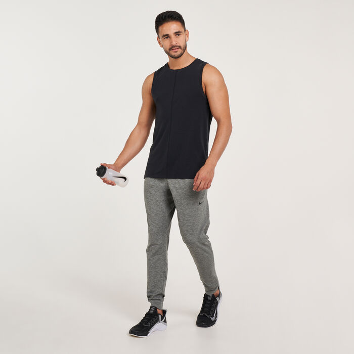 Nike Men's Dri-FIT Yoga Tank Top Black image number 2