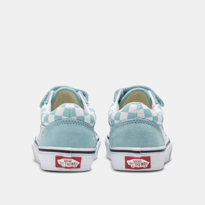 Vans Kids’ Color Theory Old Skool V Shoes Blue image number 2